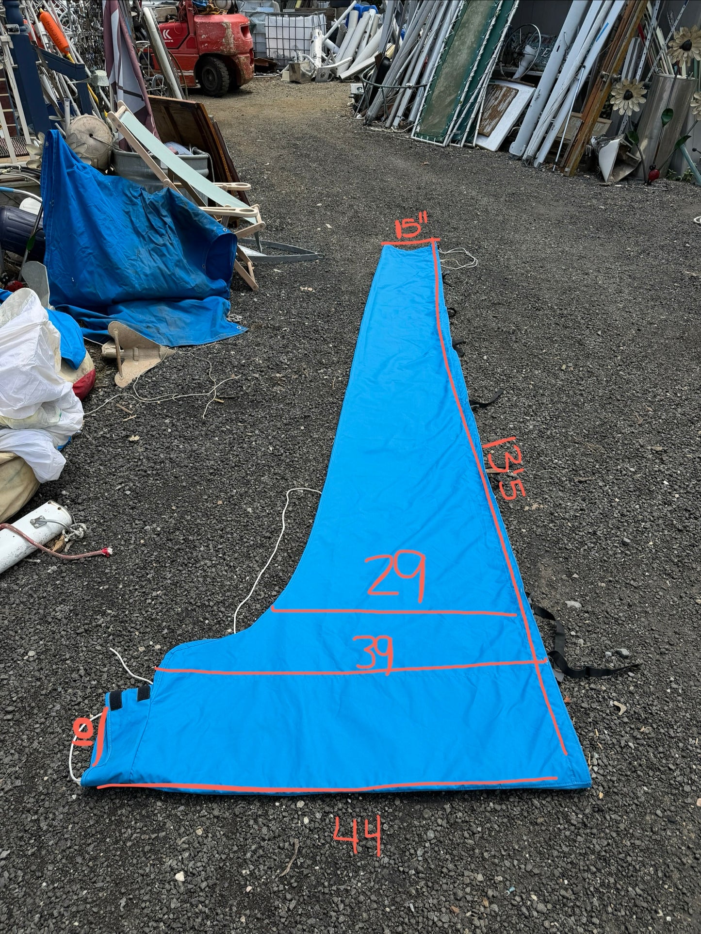 13'5" Polyester Main Sail Cover - Eliteshield