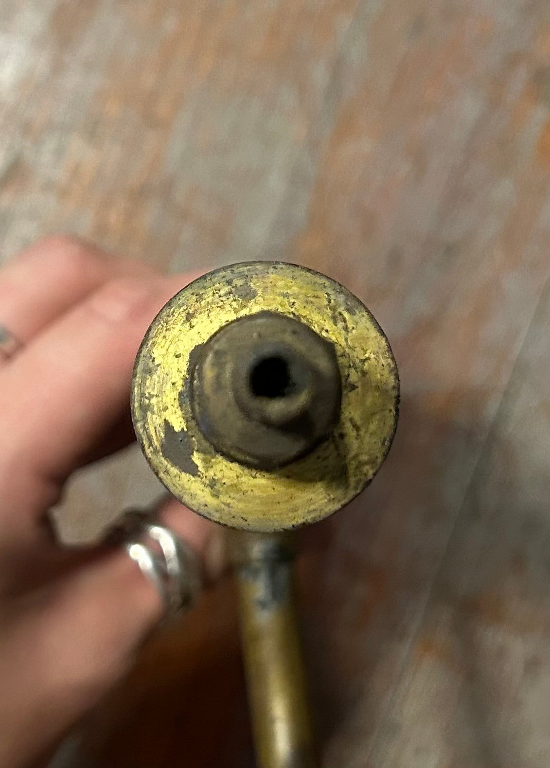 Vintage Solid Brass Manual Oil Transfer Pump