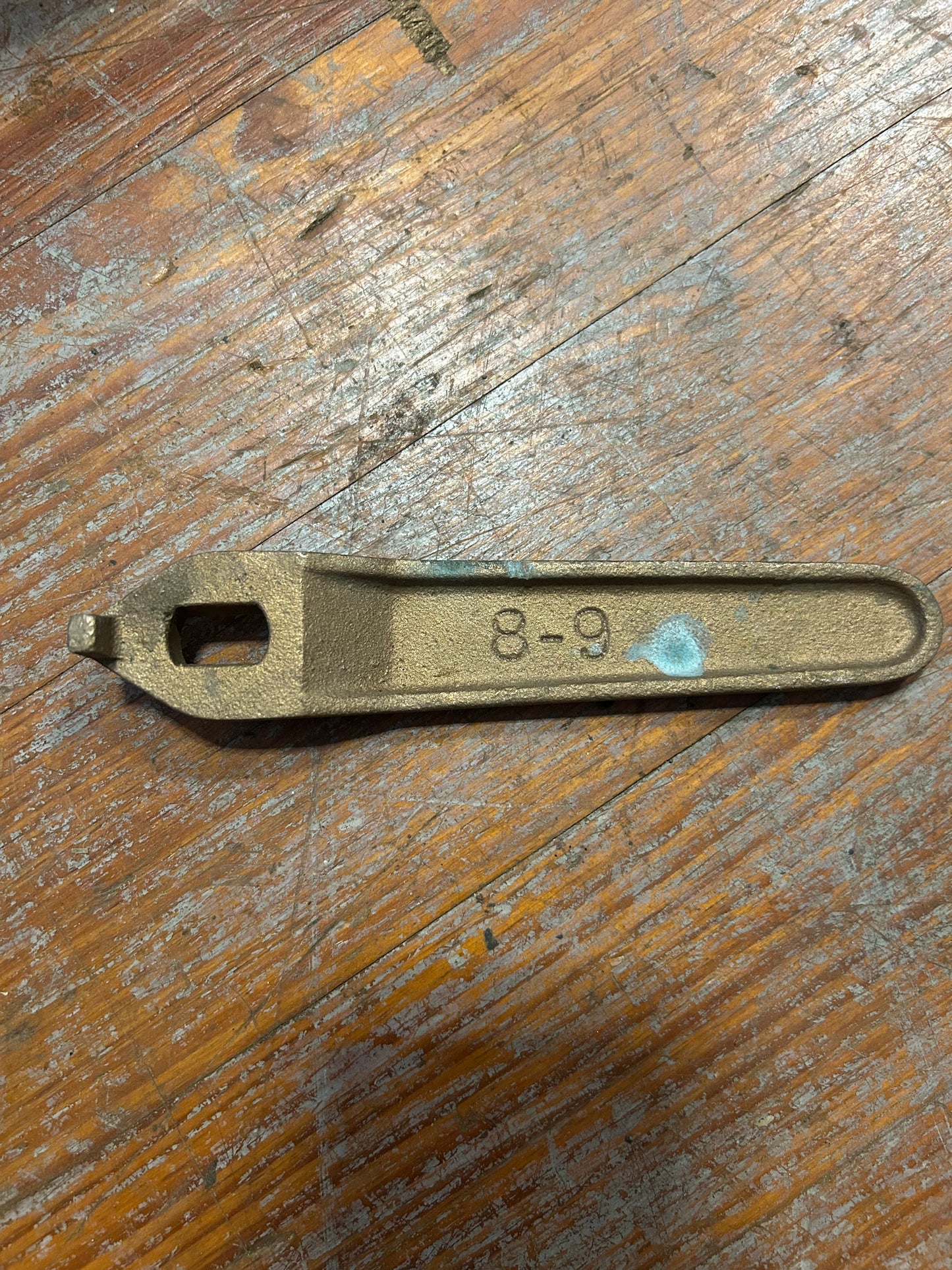 VPERKO Bronze Winch Handle 6-3/8” Square Drive #8-9