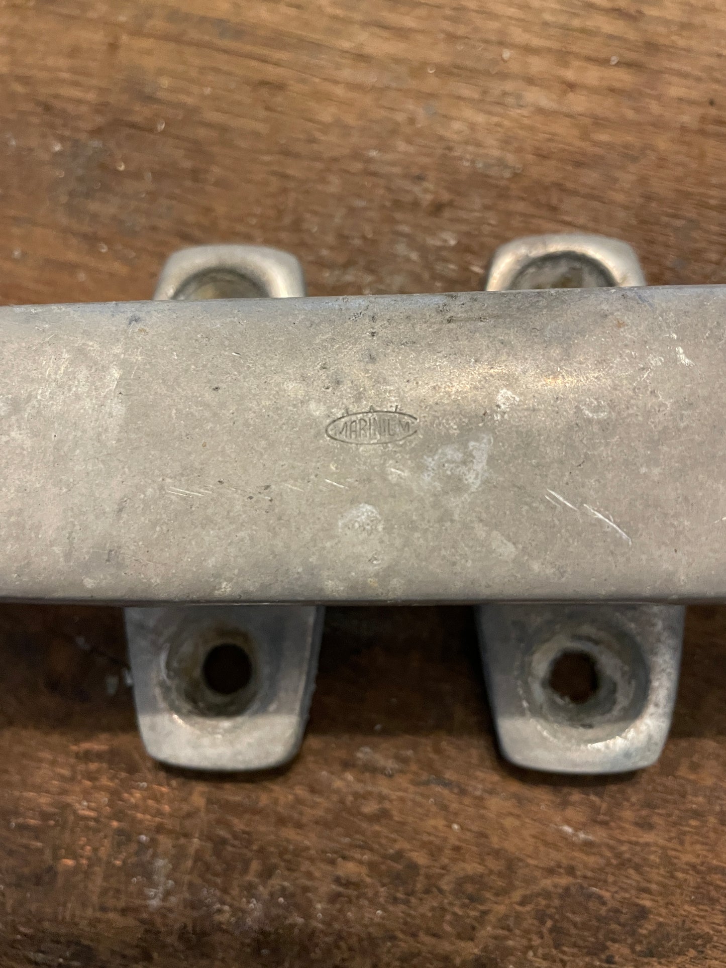 8” Aluminum Marinium Cleat- 4 Bolt