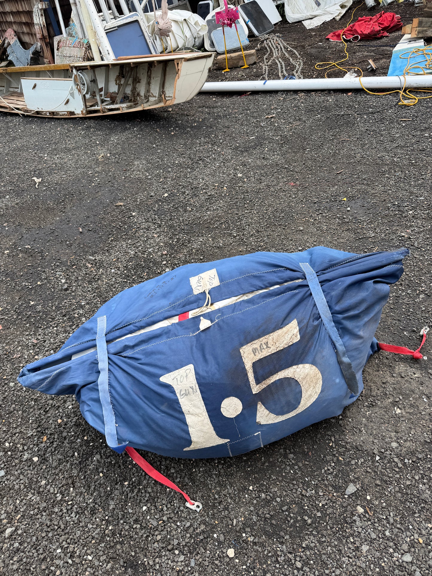1.5oz Symmetrical Spinnaker Sail - 52'3" x 52'3" x 26'7" - Humphries 42 IOR