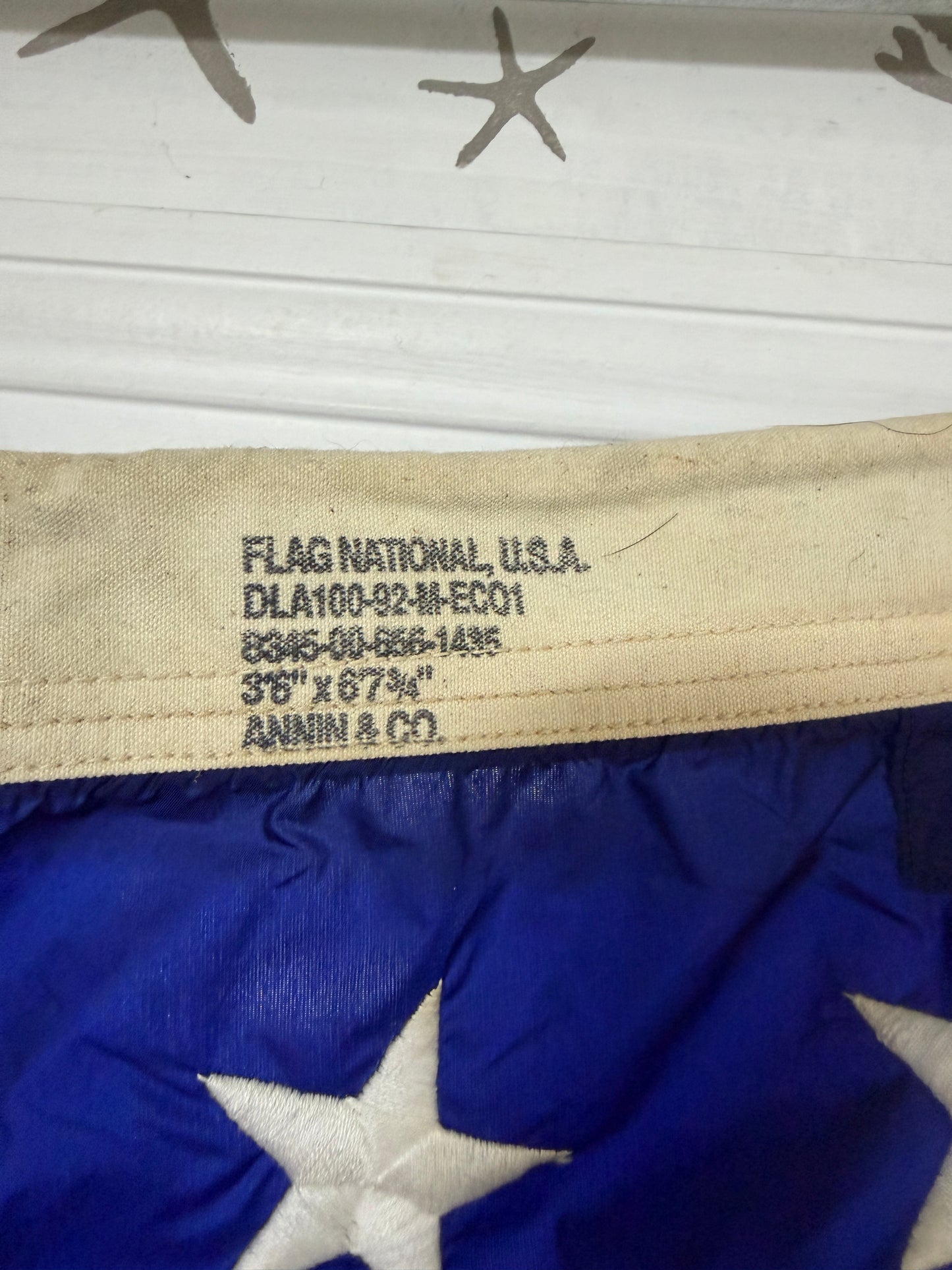Large American Flag - 3'6" x 67 3/4" - Annin & CO