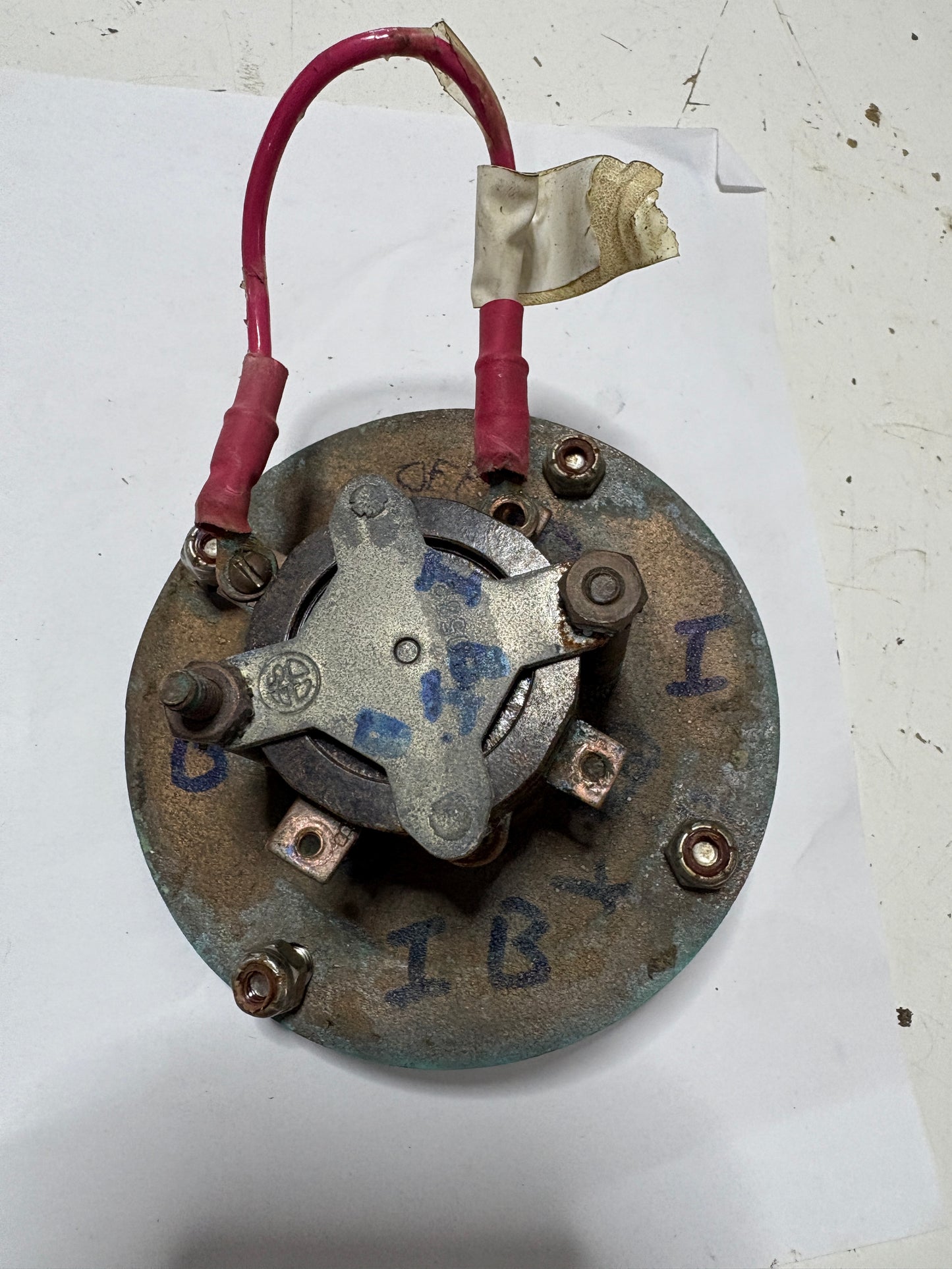 Vintage Bronze Wilcox Crittenden Ignition Blower Switch
