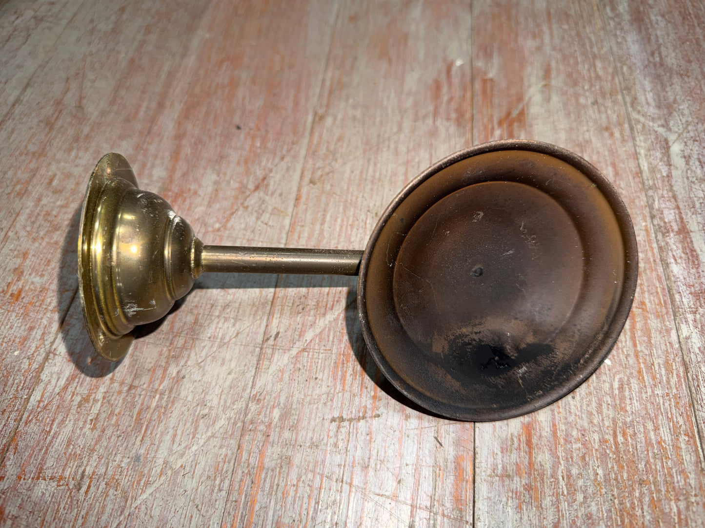 Brass Oil Lamp Deflector bronze 2a