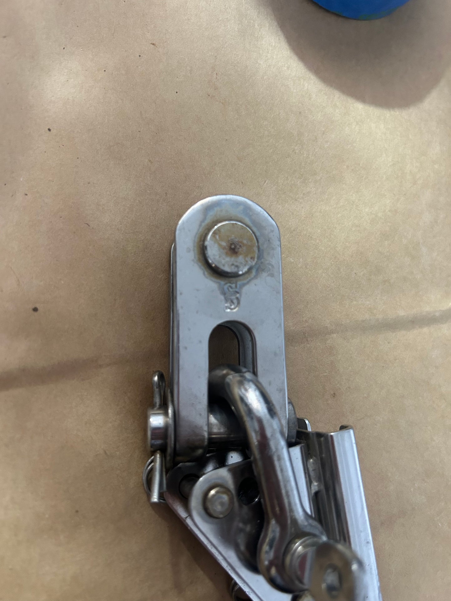 Ronstan Track Car w/ 3” Schaefer Toggle & Mini Block 1-1/8” Track