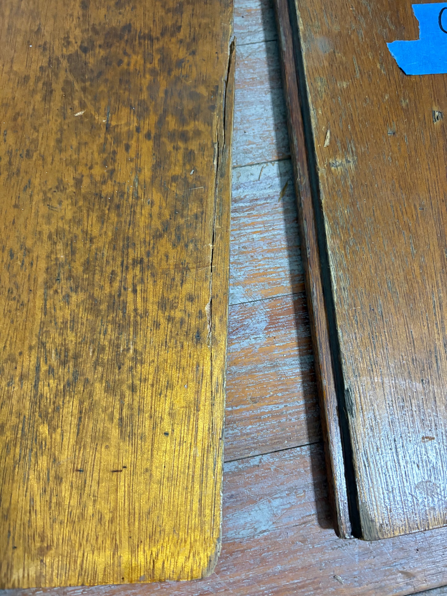 Teak Companion Way Boards off Coronado 30, 42 1/2" height #71