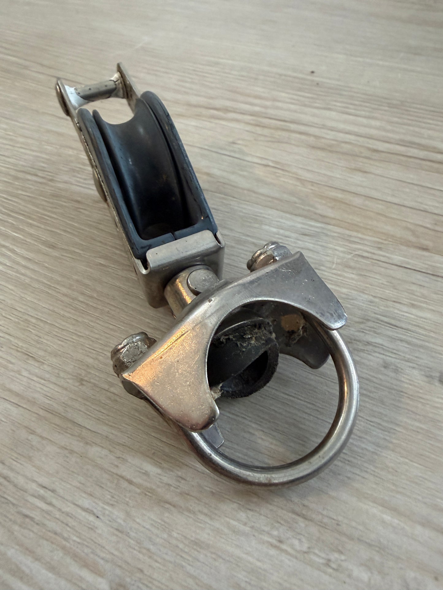Harken Stanchion Block With Becket - 5/16" Line