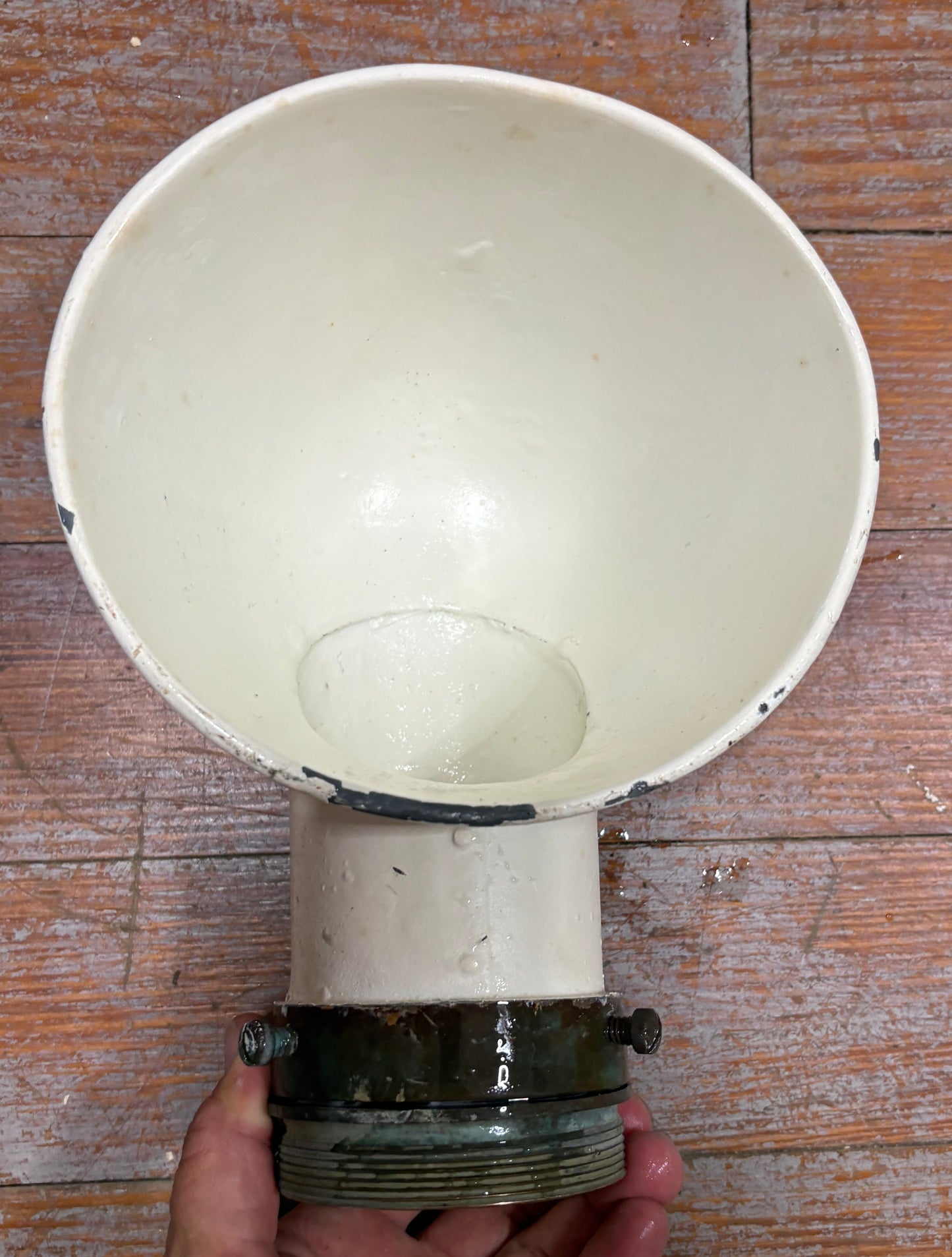 Vintage Vent from Tripp 30 with Bronze Base 9" tall