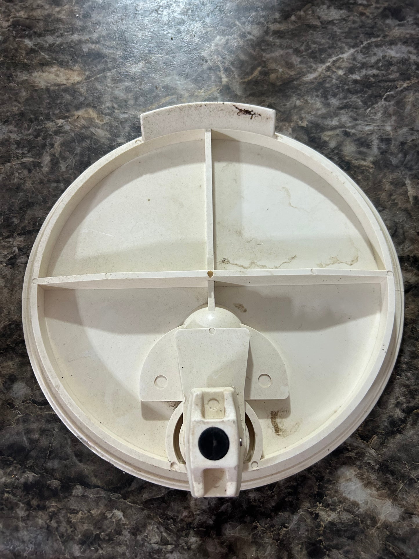 PAIR of 8” round access deck plates