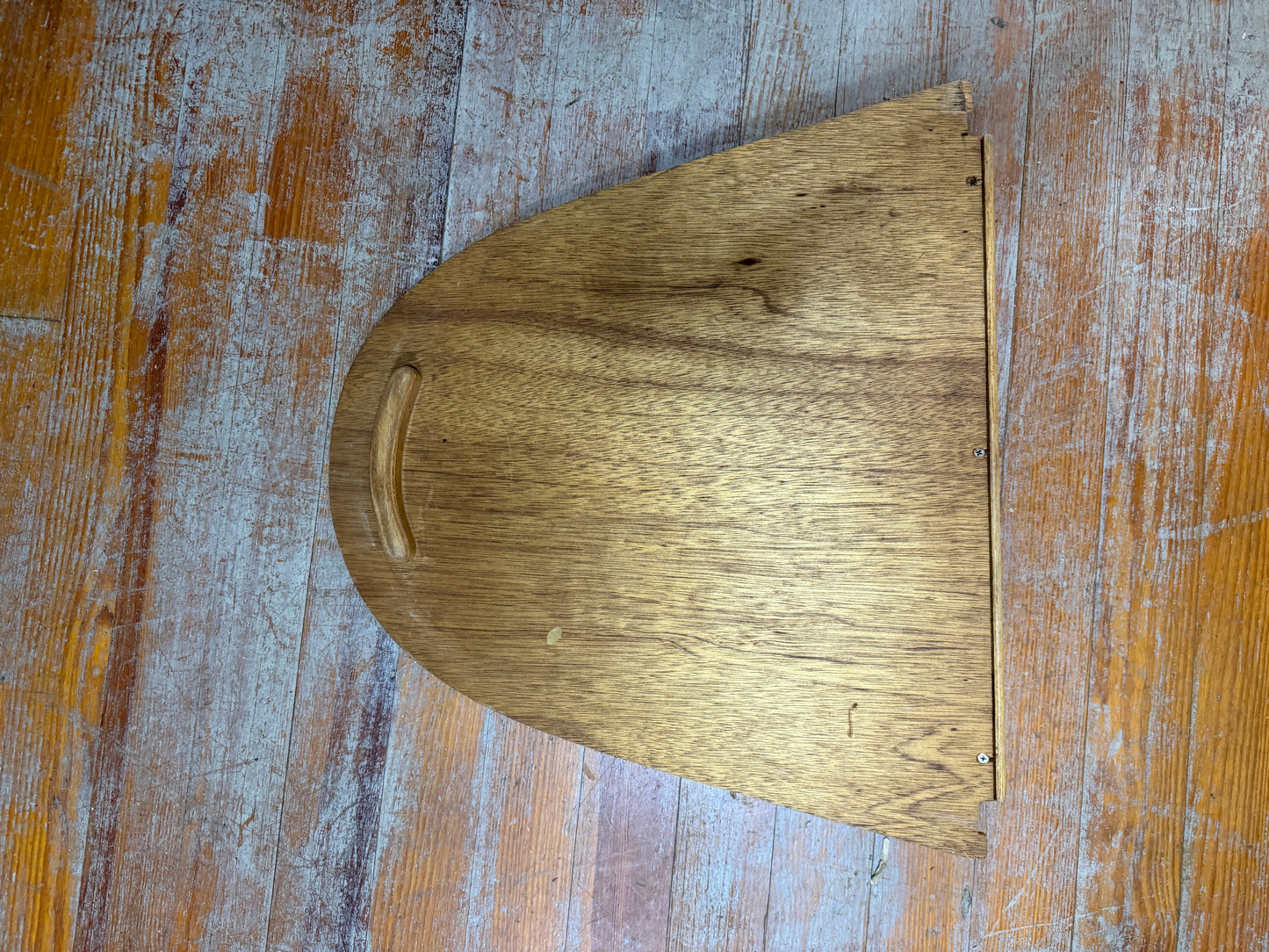 Rounded Edged Wood Piece - J30 -- #353