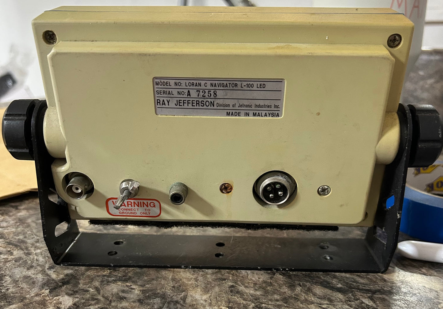 Ray Jefferson Loran C Navigator L-100 LED Marine Navigation Unit