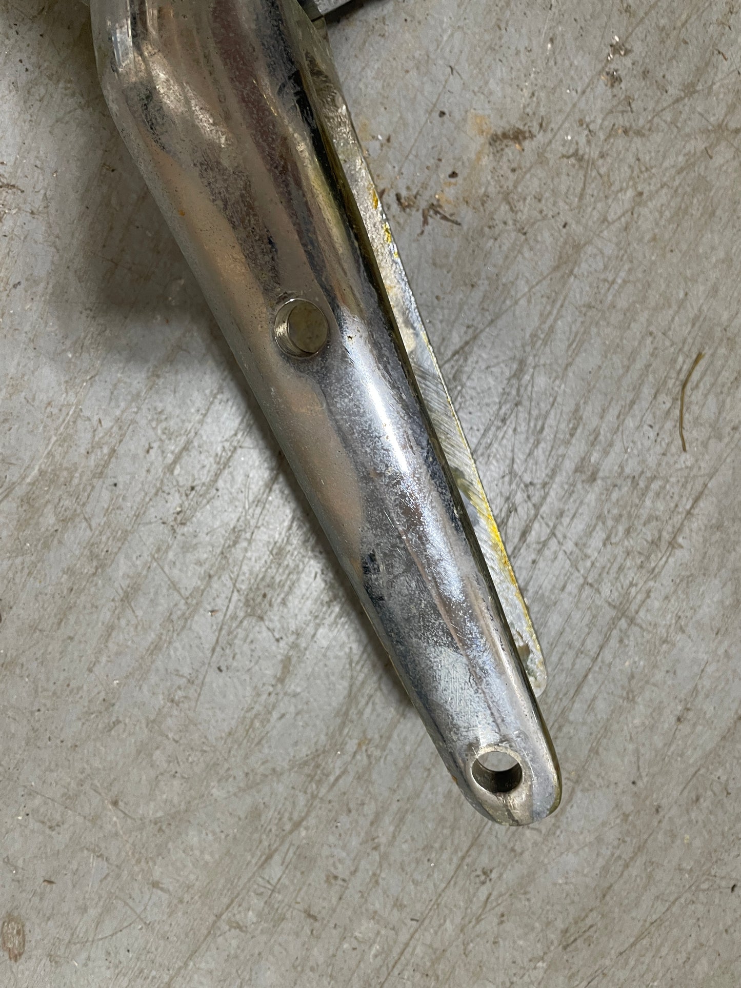 Irwin 10/4 Tiller Hardware AND Rudder Post -- #8