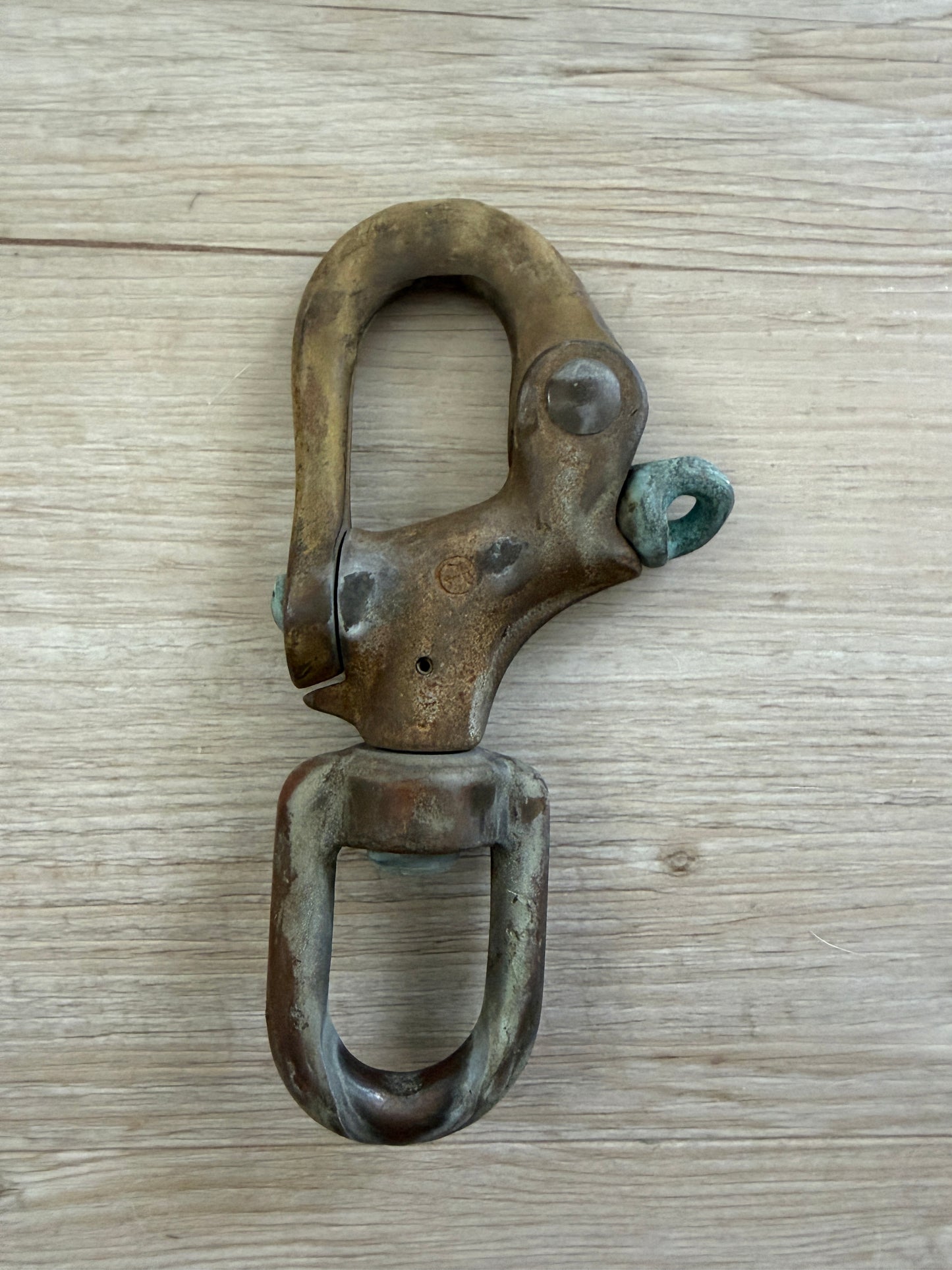 Solid Bronze Merriman #2 Swivel Bail Shackle - 3/4" x 1" Bail