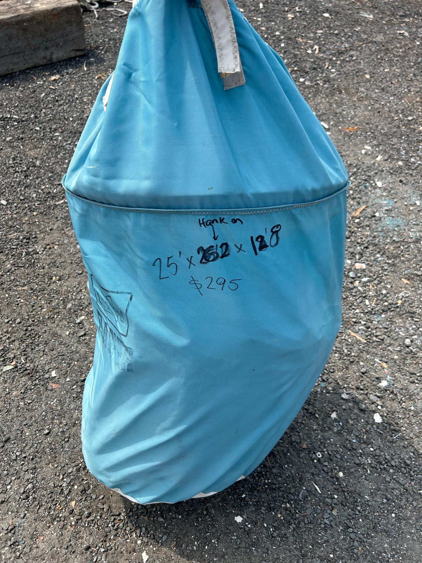 Hood Sail 25’1” x 26’1” x 17’8” – Used Hank-On Genoa/Jib Sail