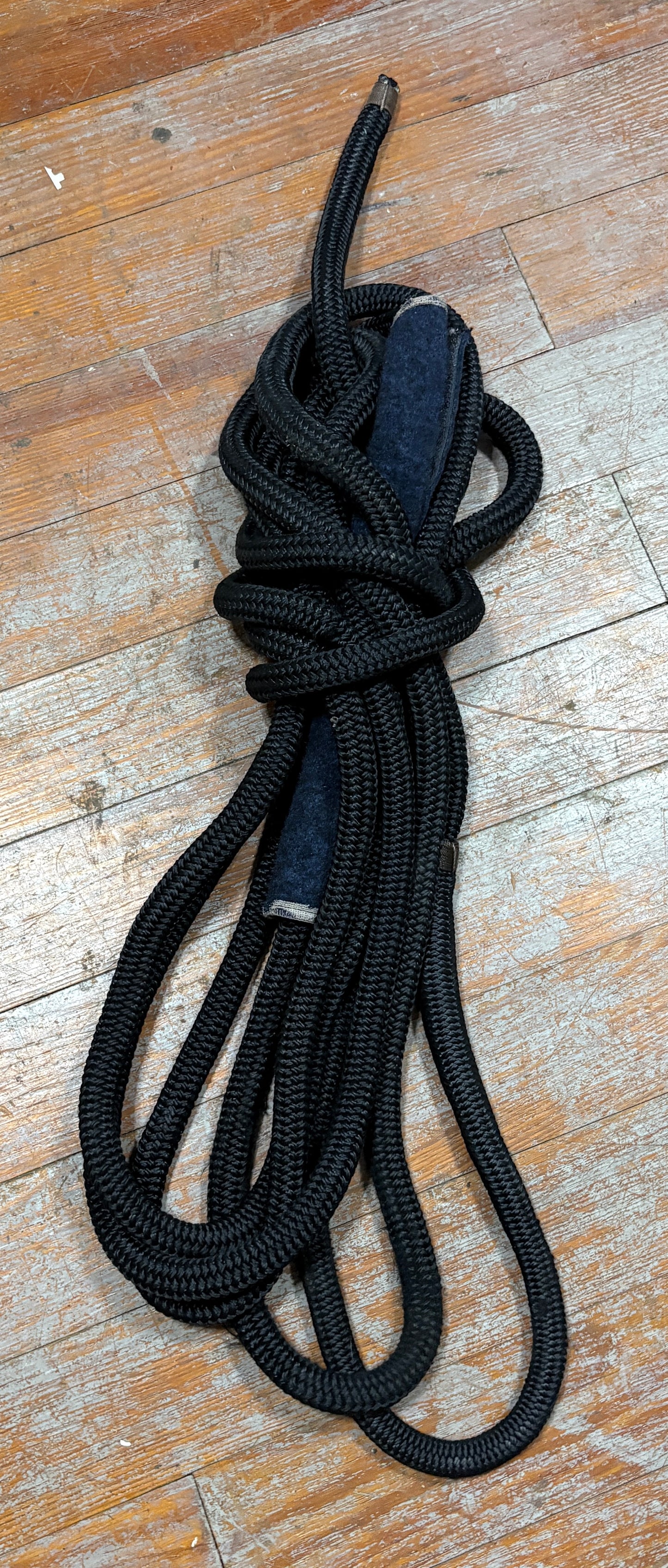 Black 25 ft 3/4" Dock Line