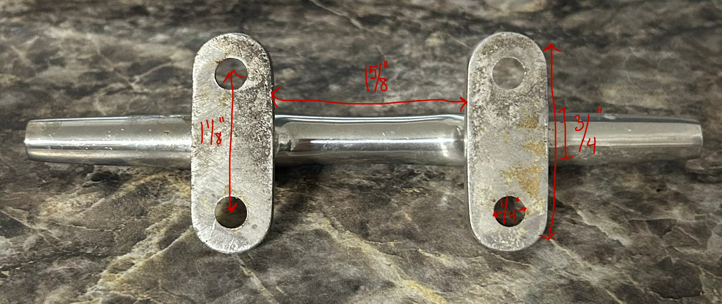 5 7/8" Stainless Steel Cleat