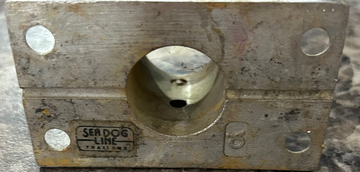 1" Sea Dog Stainless Stanchion Base