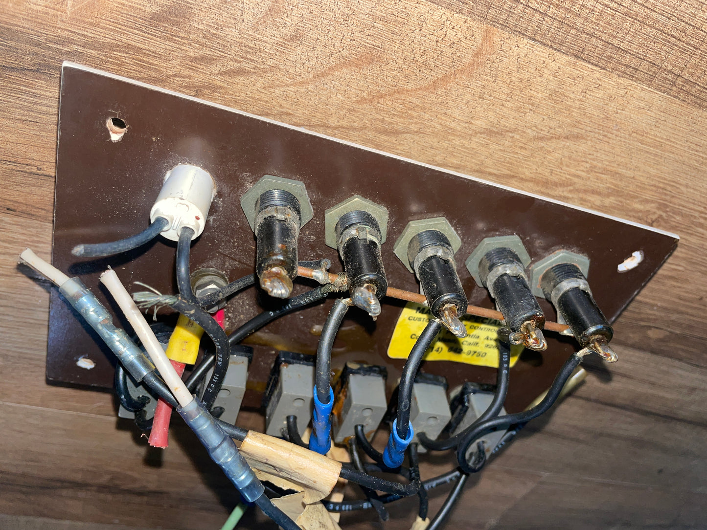 Catalina Yachts 6 Switch Panel OFF Catalina 25