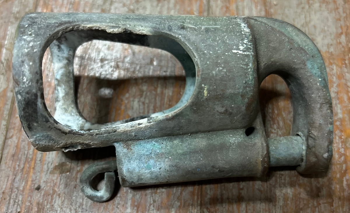 Vintage Merriman Spinnaker Pole Hook Bronze