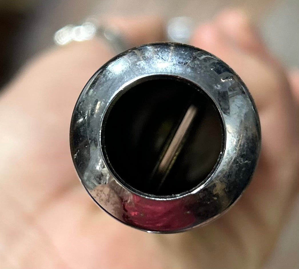 Chromed Blow Horn 14 5/8”