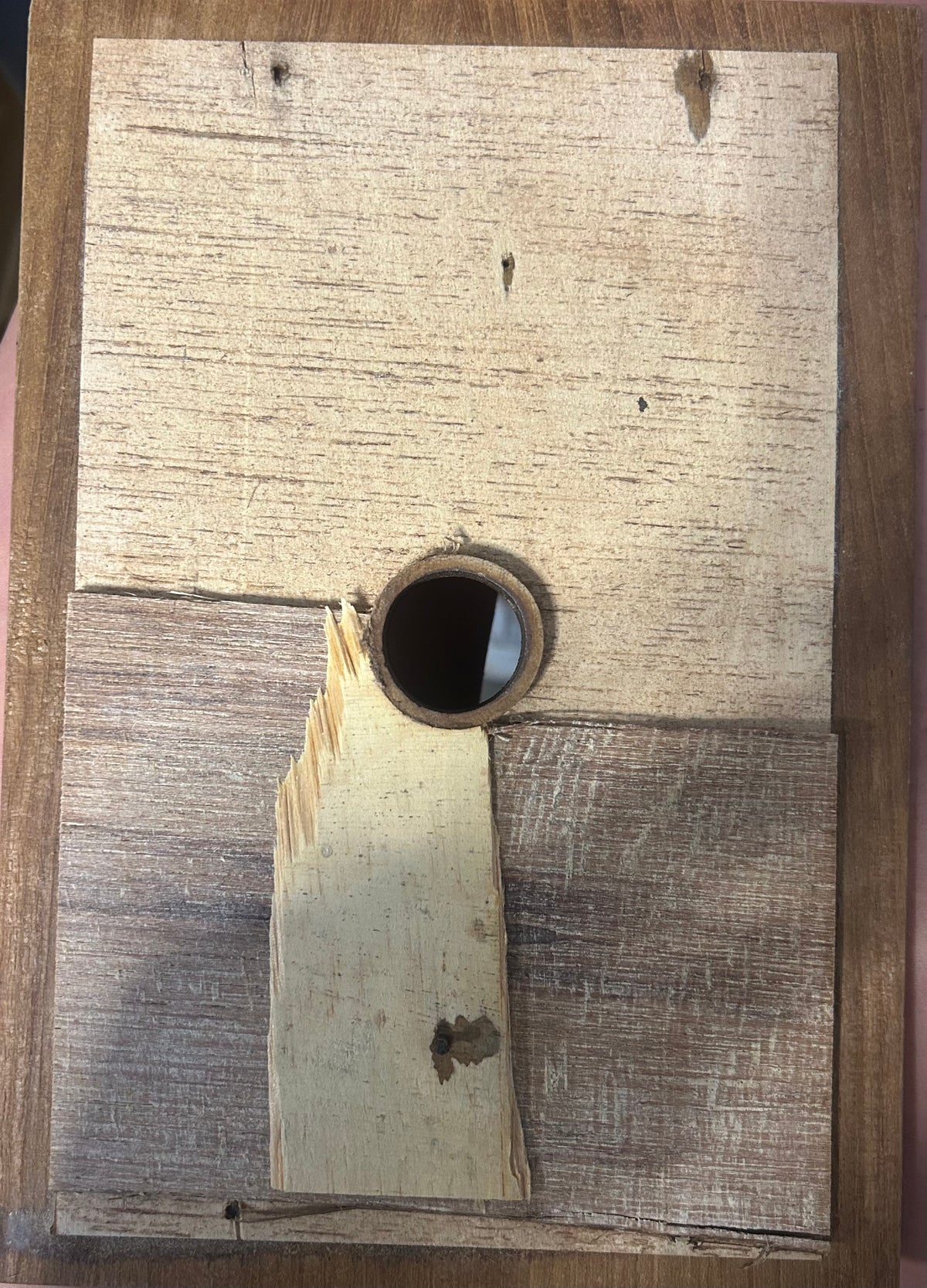 Small Teak Panel 9 1/2" x 6 5/8" #374