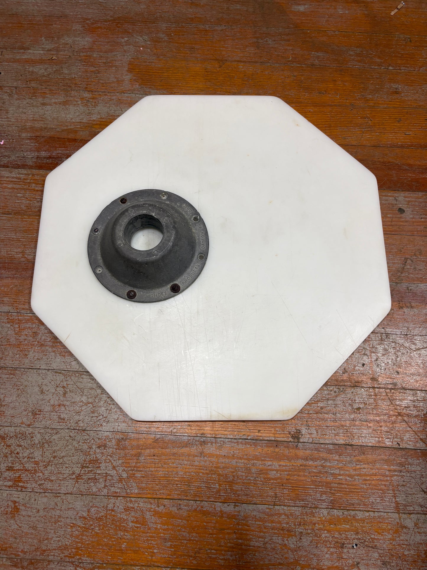 White Composite Table 21 3/4" from Mirage 24