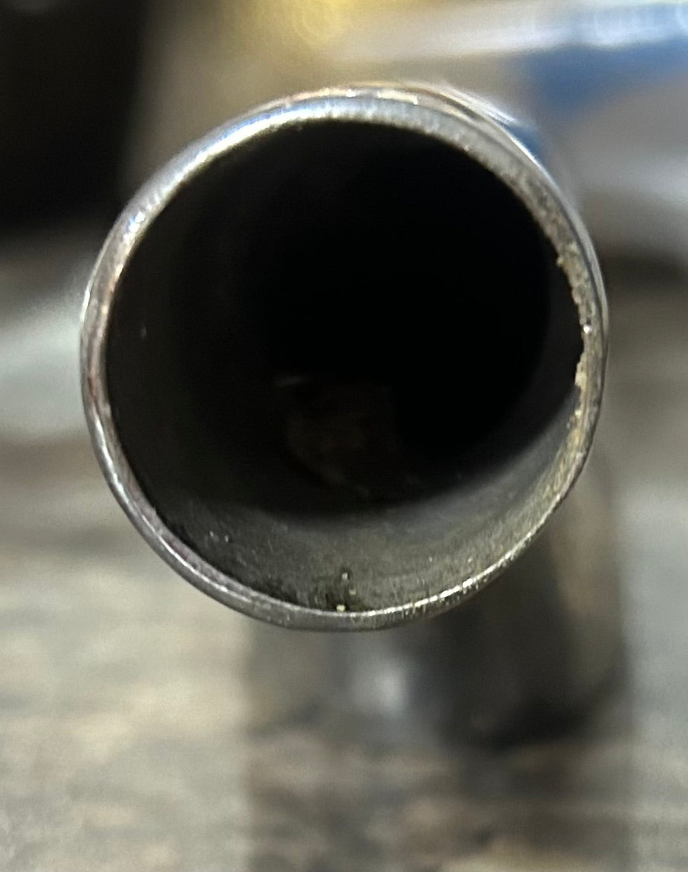 Chromed Grab Rail End Fitting 7/8” Tube Socket 7 5/8” Long