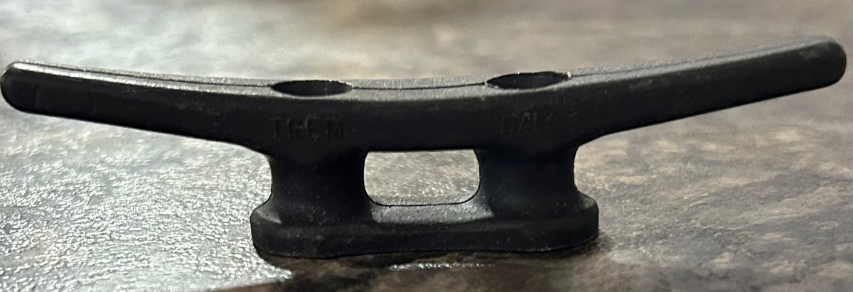 Black nylon mini cleat - 3 1/8"