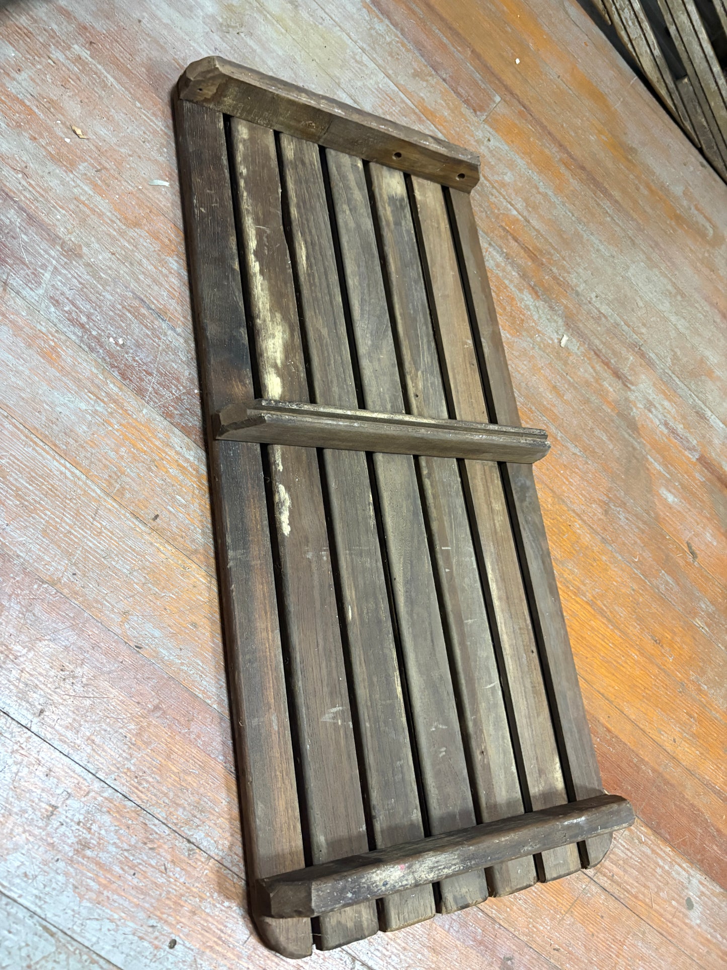 Teak Floor Board off of a 32' Custom