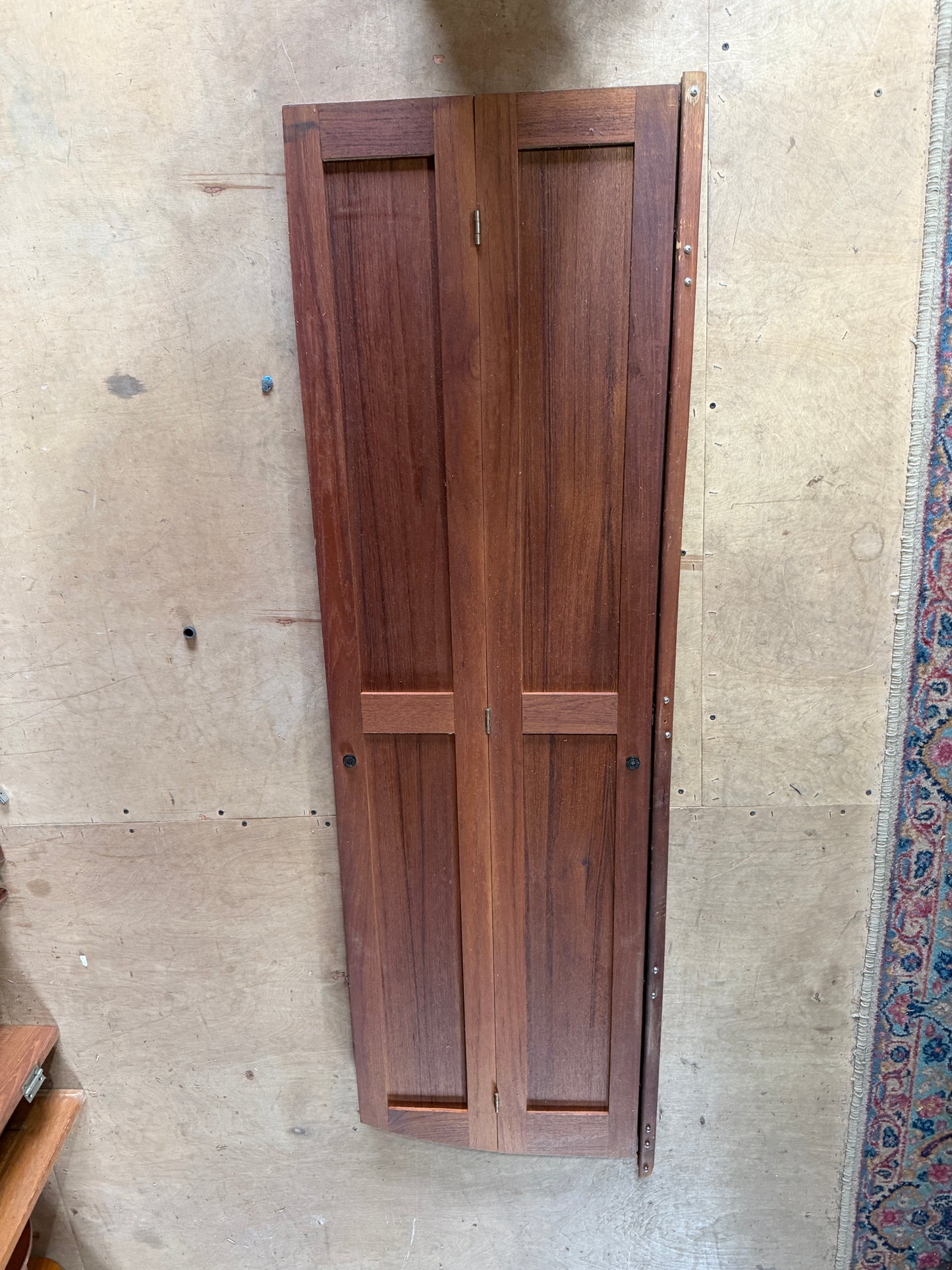 Oday 27 Interior Bifold Door - 64 3/4" x 62 3/8" Lengths x 18 7/8" Open Width -- #80