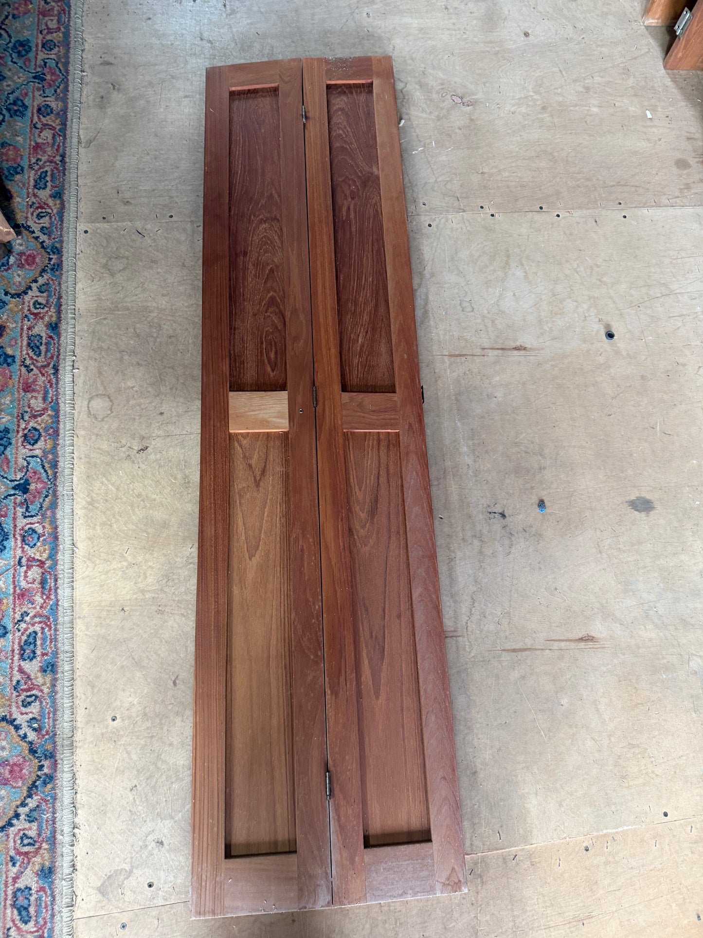 Cal 28 Interior Bifold Door - 66 1/4" x 63 5/8" Lengths x 16 1/2" Open Width -- #81
