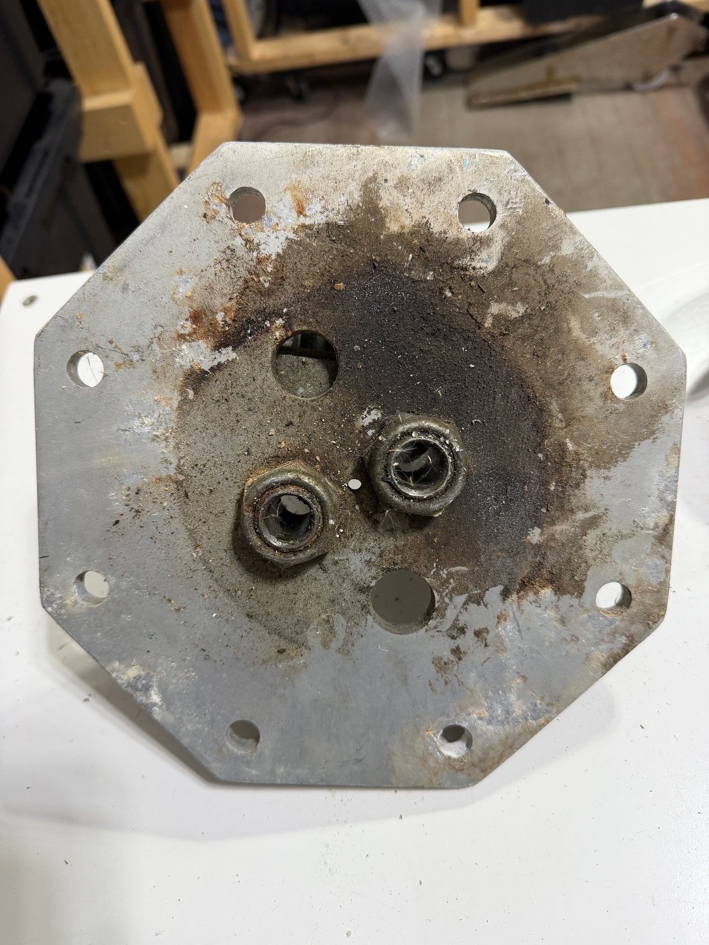 4" Bronze Pedestal Pulleys - Aluminum Base