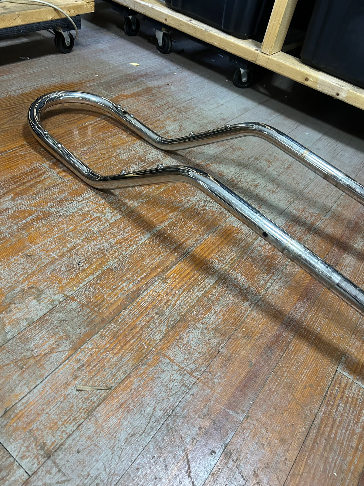 60" Double Bend Pedestal Guard