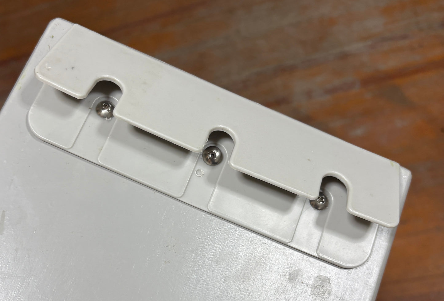 Gray Hard Plastic Dinghy Seat 33.5x8"