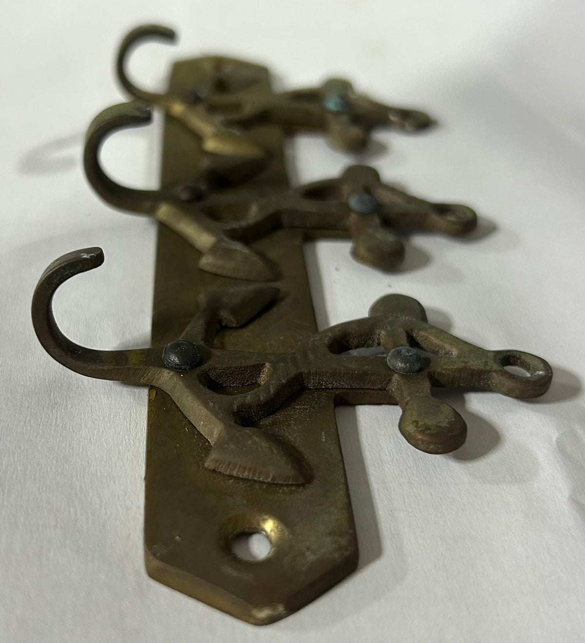 3 Hook Nautical Anchor Wall Mount- 6 1/8"