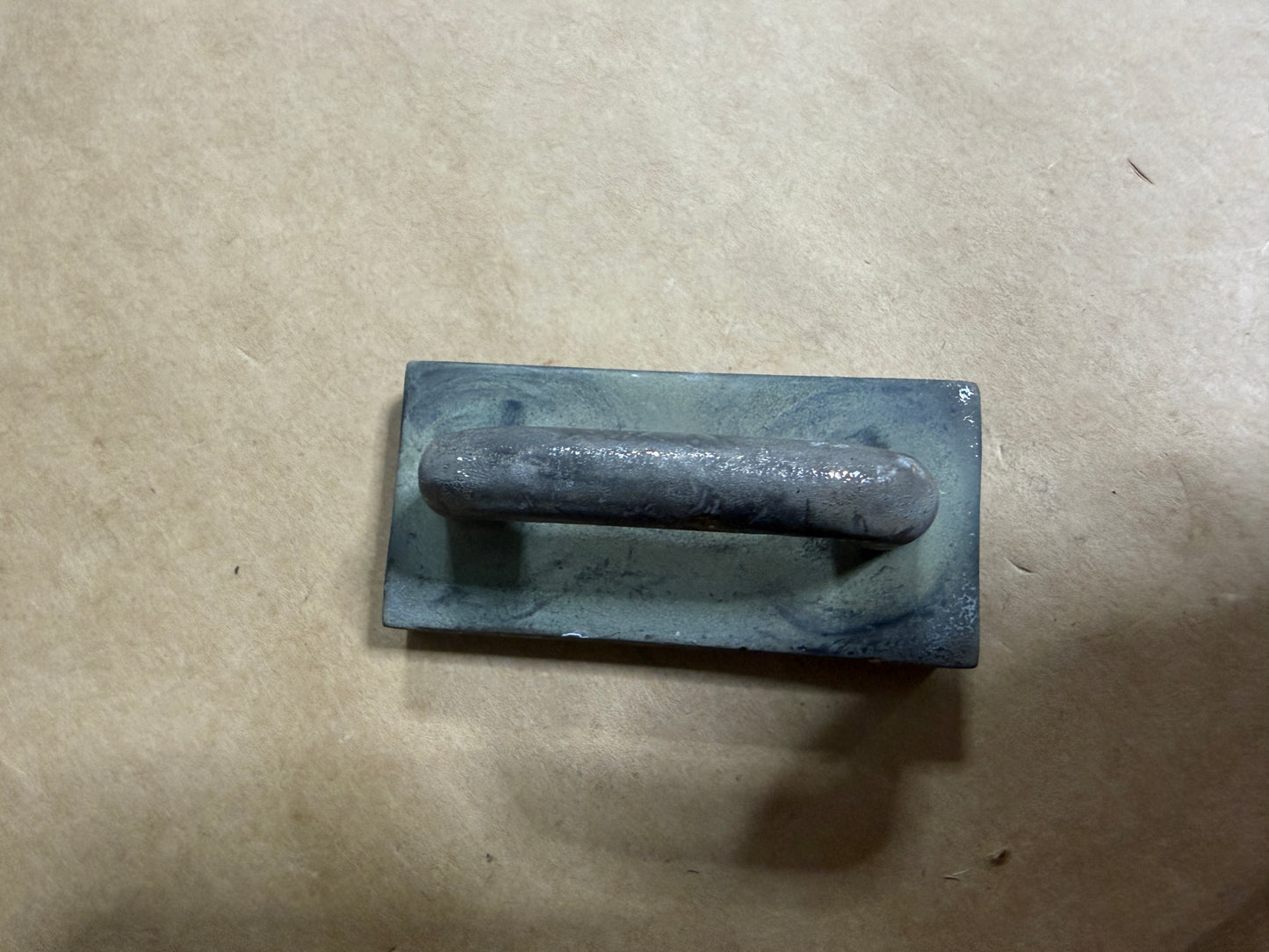 1" Chromed Bronze Track Car - 1 7/16" x 5/8" EYE - More Bronze Look