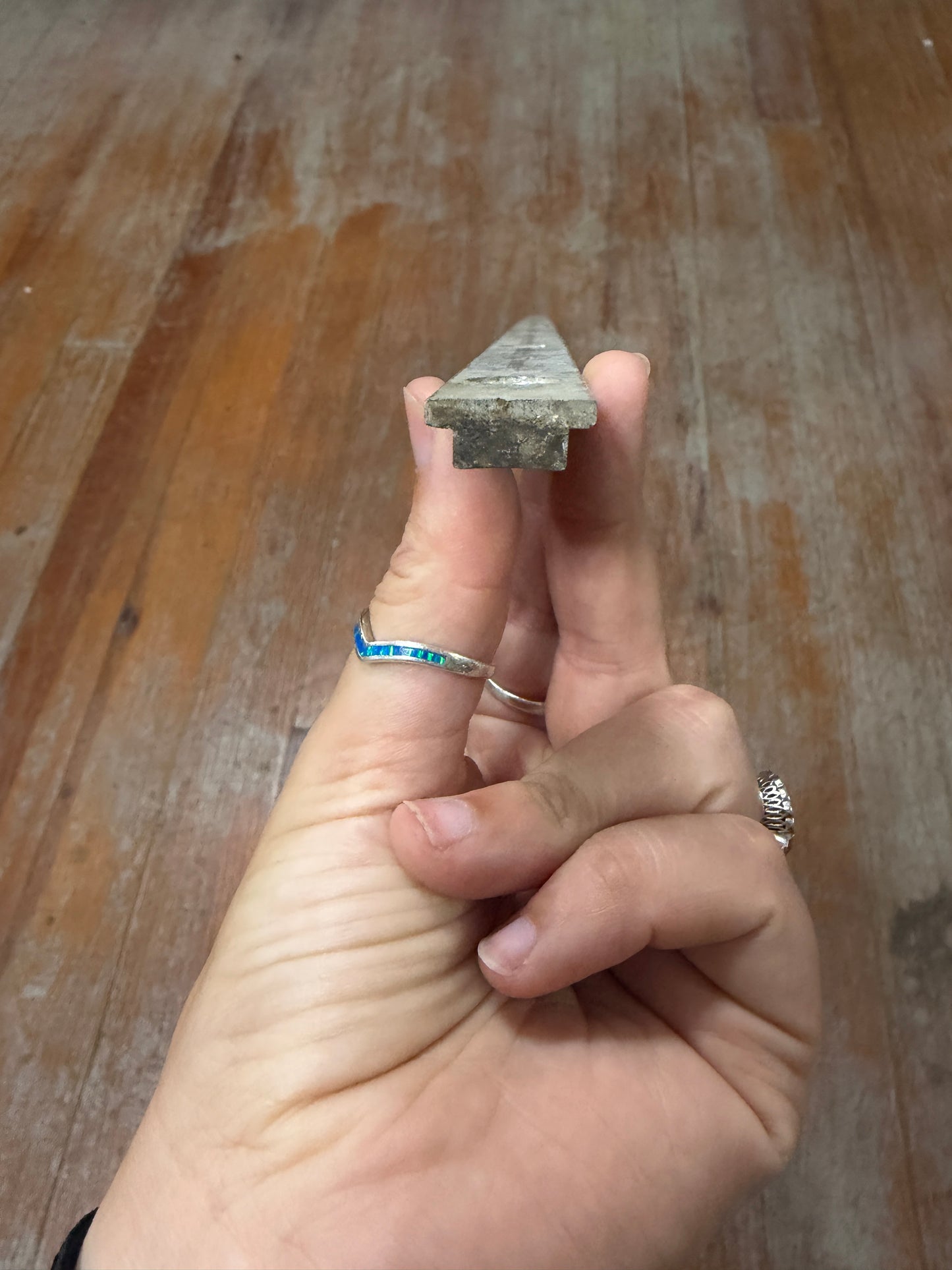 34 1/2" Long x 3/4" Wide Aluminum Track