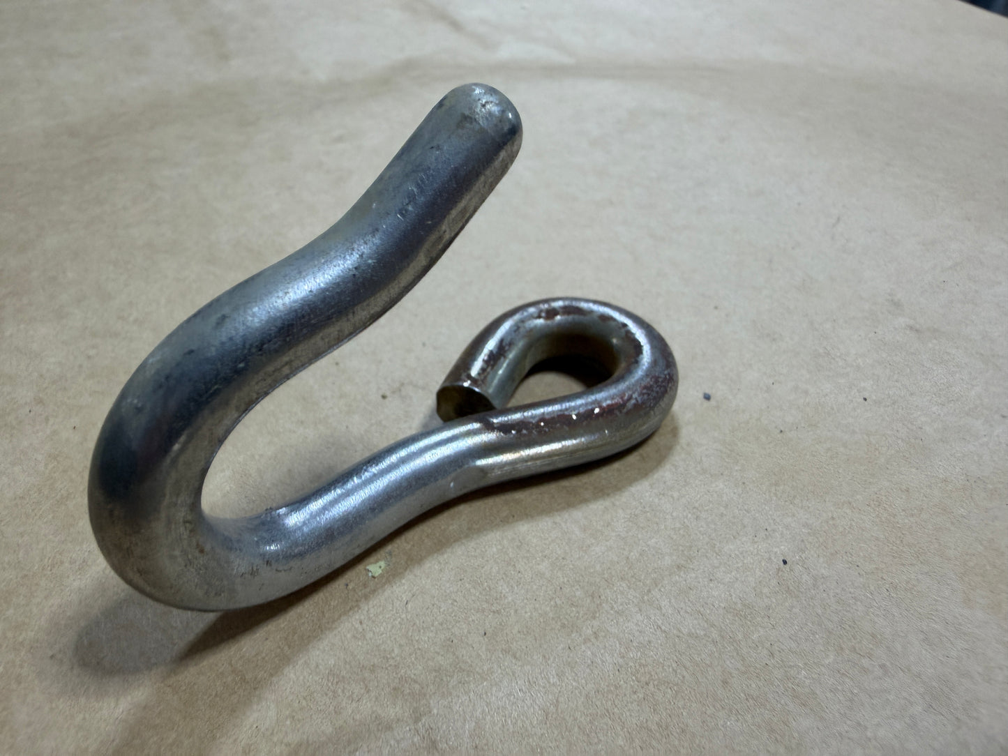 Stainless Steel Reefing Hook - 7/8" Eye Diameter x 3 1/4" Long