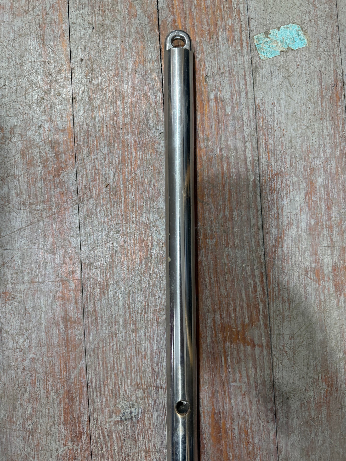 24 1/2" Long Double Lifeline Stanchion - NO BASE - Alden Priscilla 1971