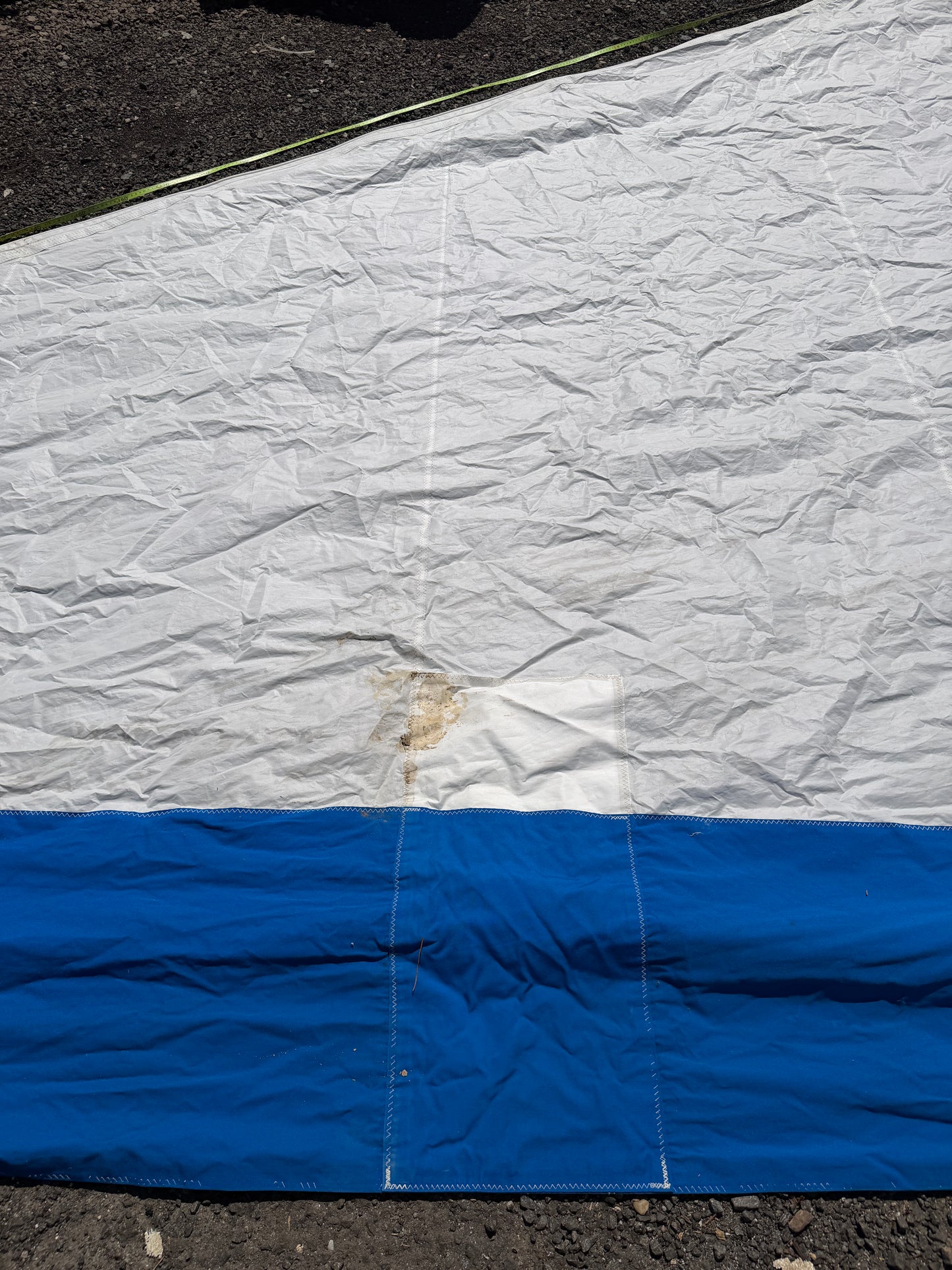 28'8" Luff x 26'9" Leech x 15'11" Foot - 3/8" Slide - Roller Furling Sail - Balboa Recreational 26'