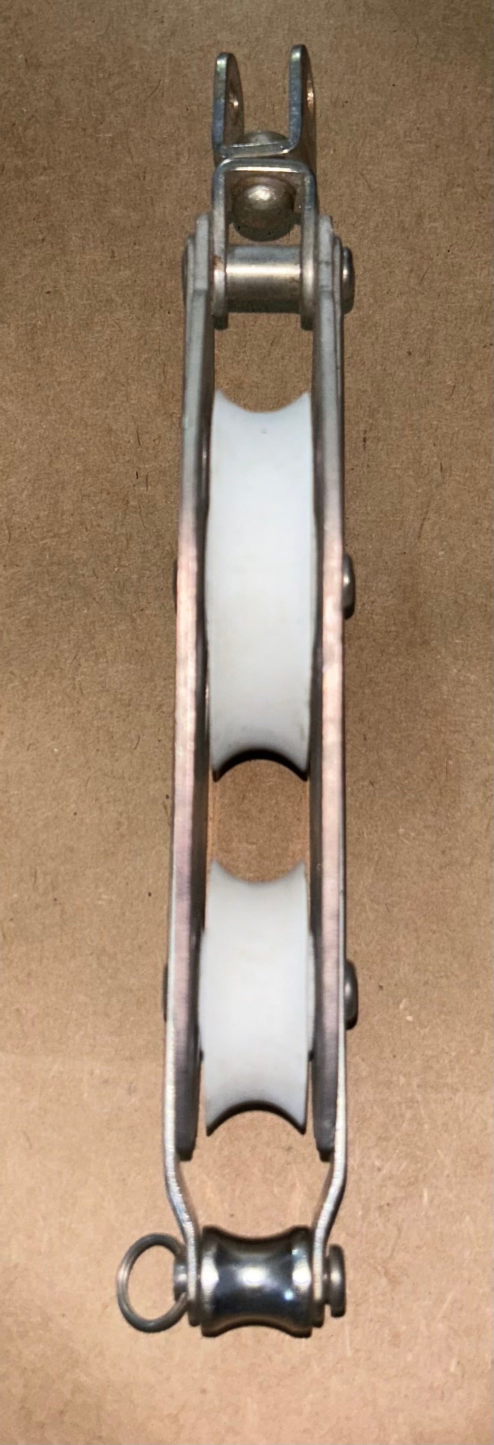 Schaefer Fiddle Block w/becket - 7/16" line max