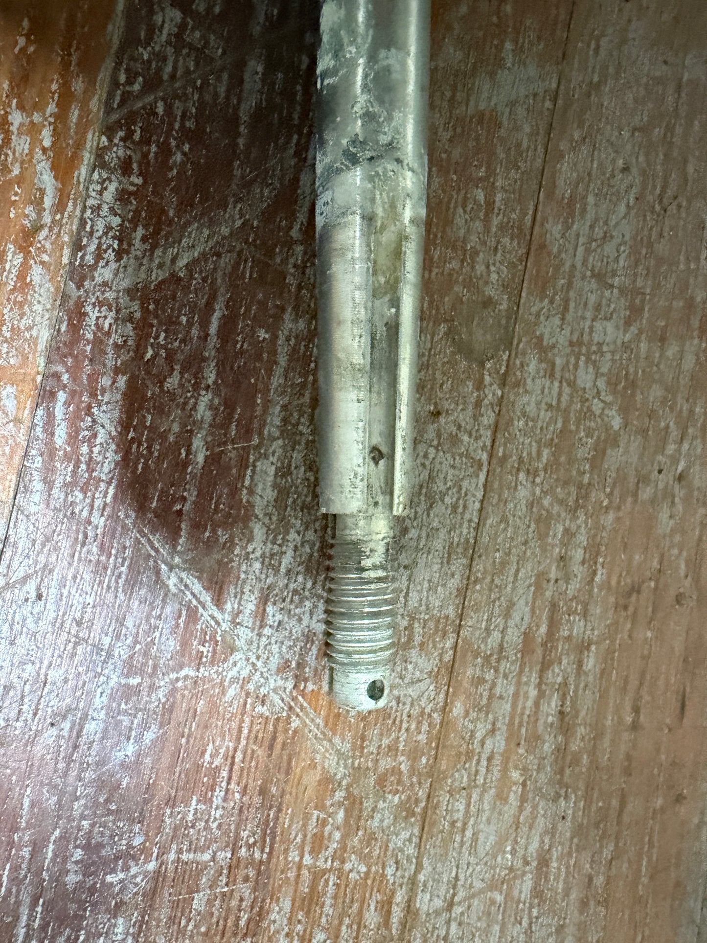 37" Long x 3/4" Tapered Stainless Steel Shaft
