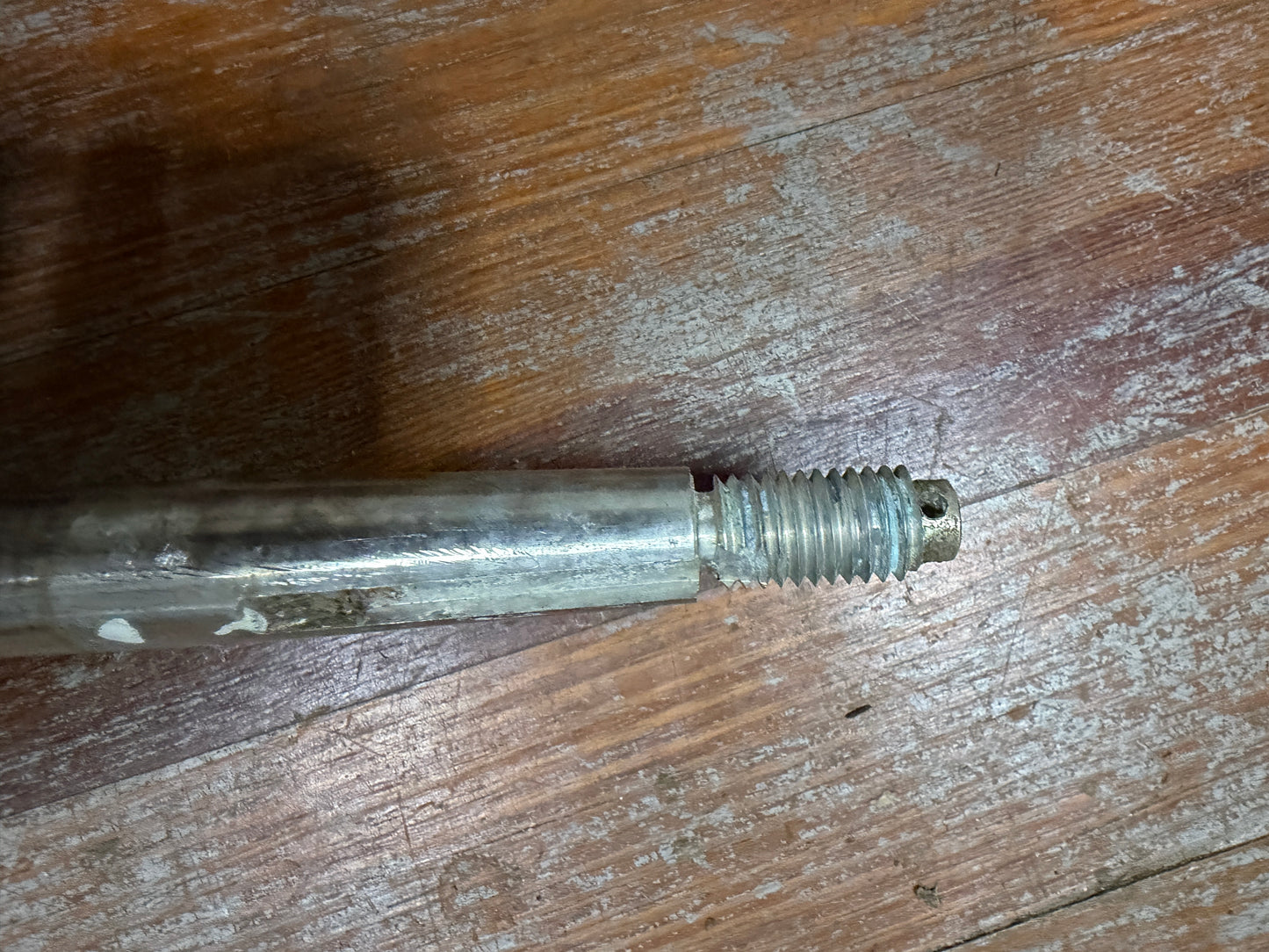 26 7/8" Long x 7/8" Tapered Stainless Steel Shaft