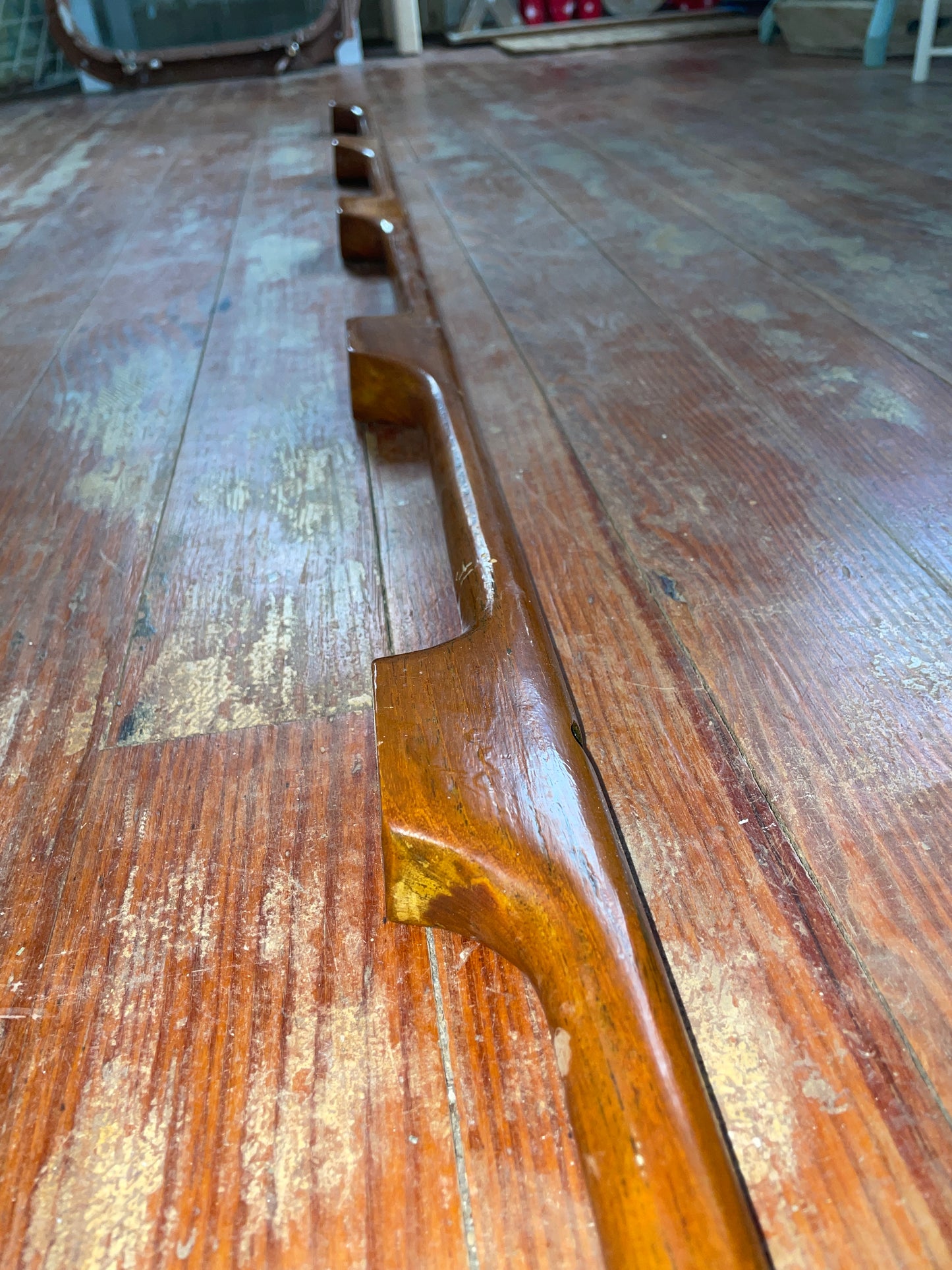 56 1/2” Long Teak Handrail