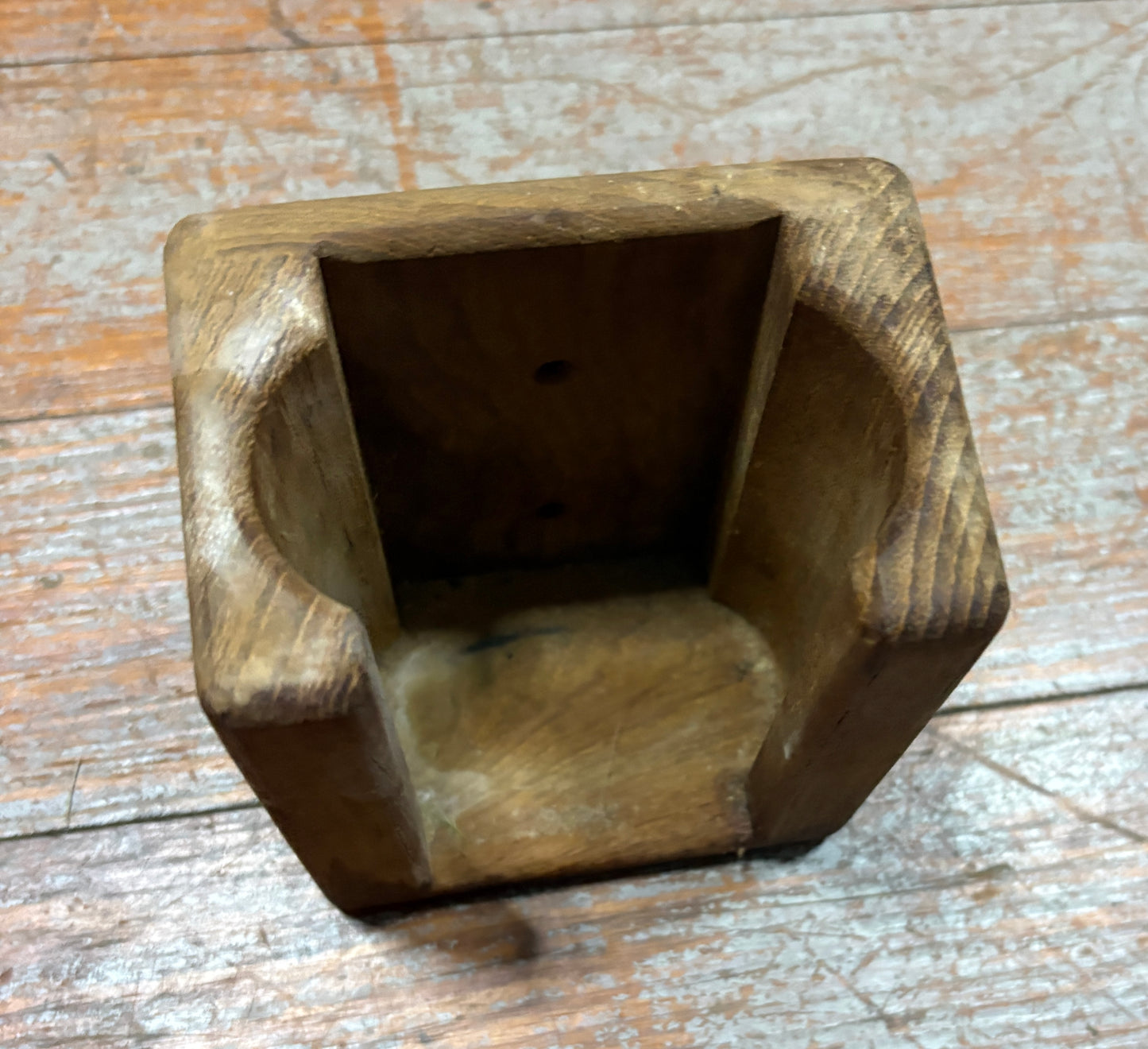 Teak Liquid Soap Holder