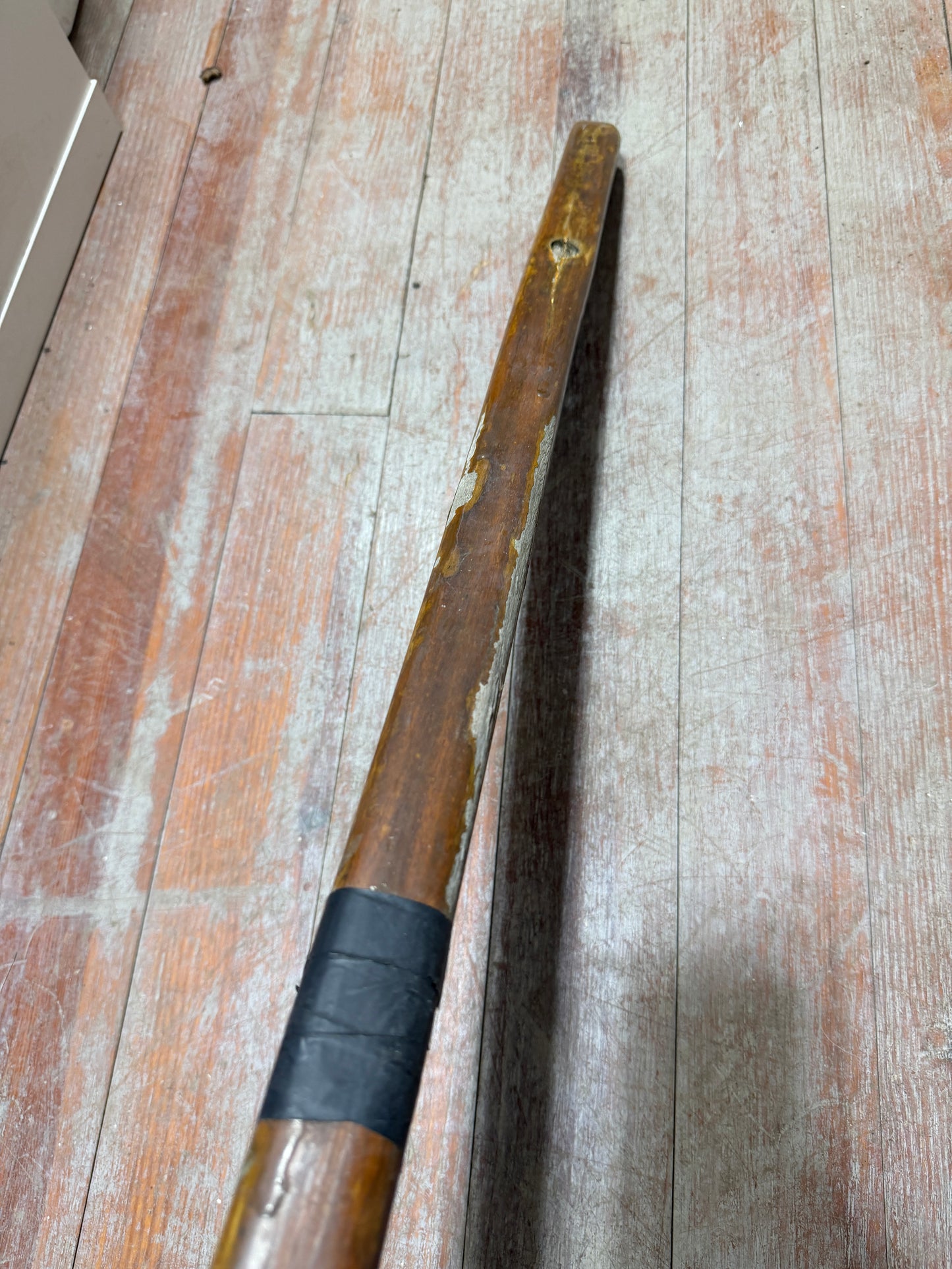 48" Slightly Curved Tiller Handle -- #23