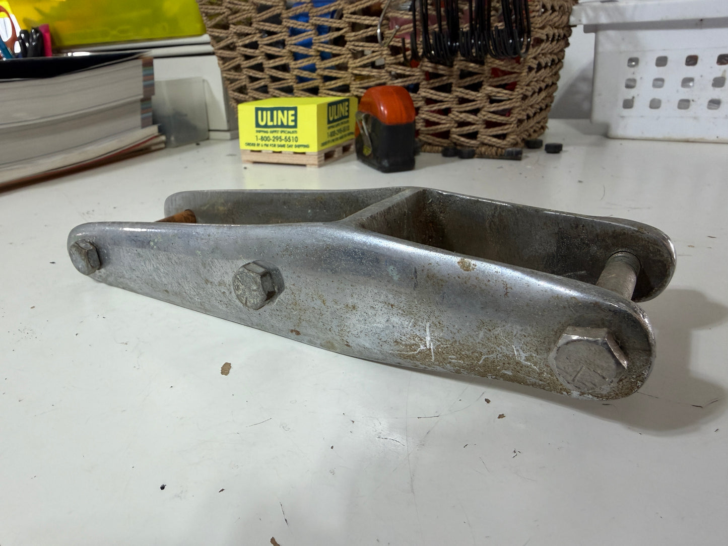 Chromed 2" Width Tiller Strap -- #17