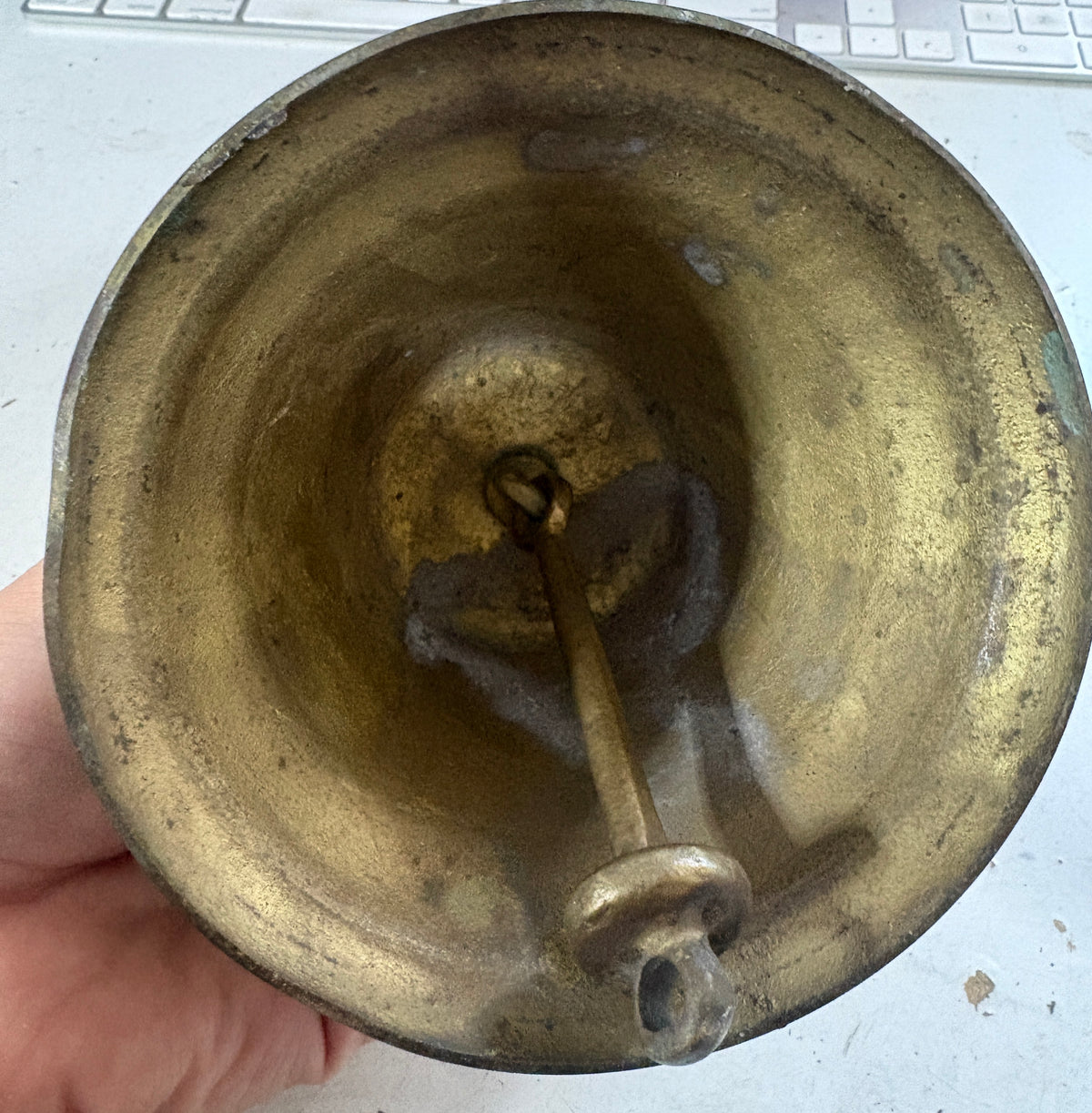Bronze Ships Bell no Bracket 5" dia, 5" height