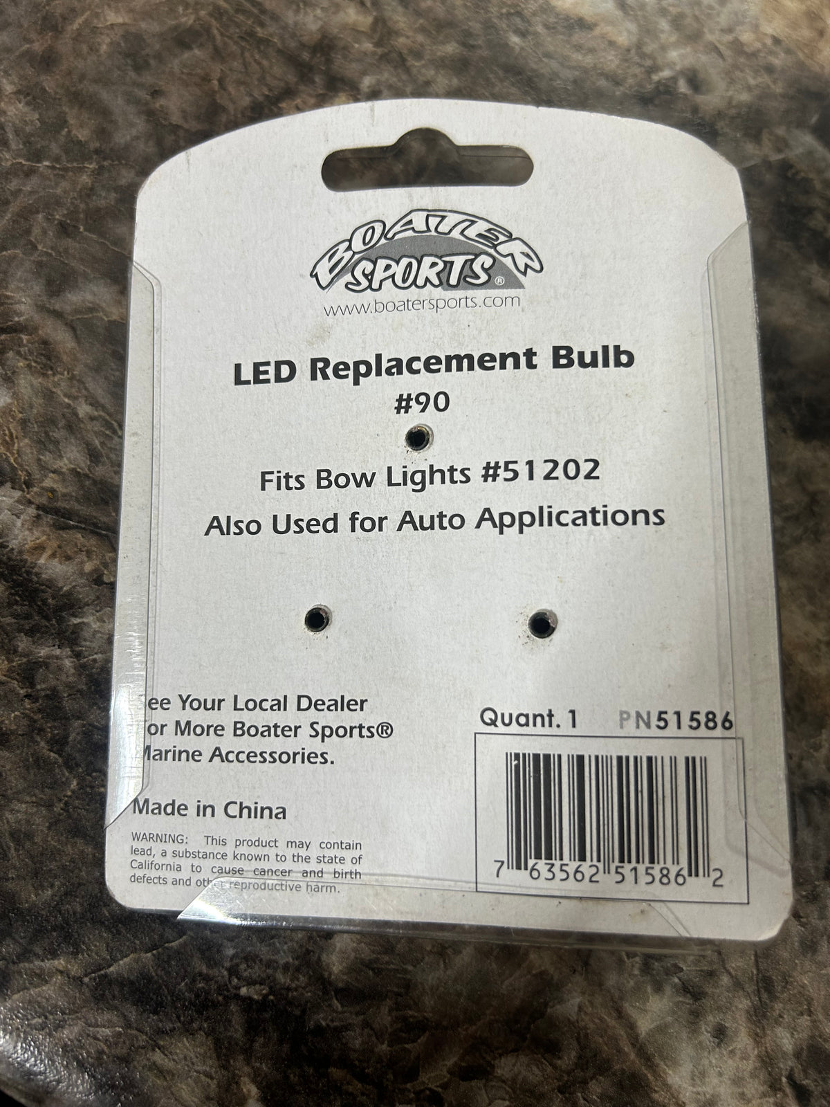 Boater Sports PN51586 LED Replacement Bulb Bow Light #51202