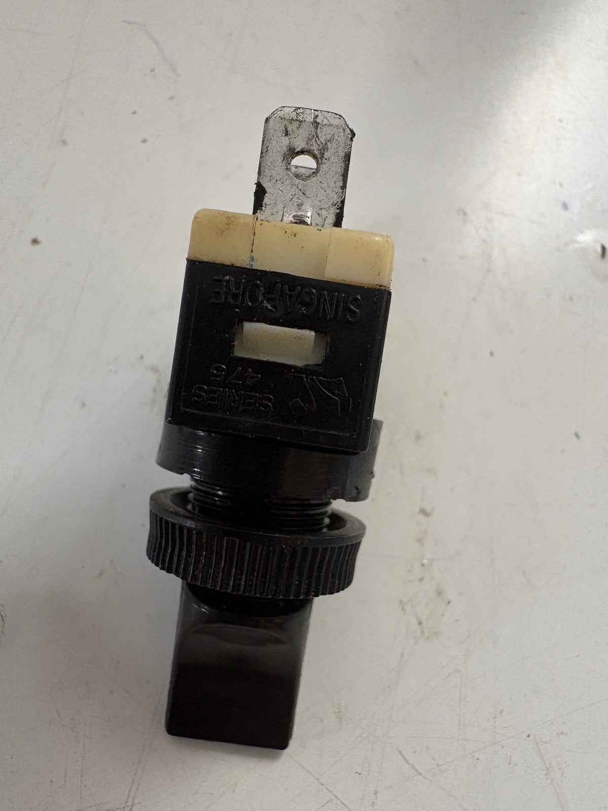 Electric Panel Toggle Switch Black Plastic